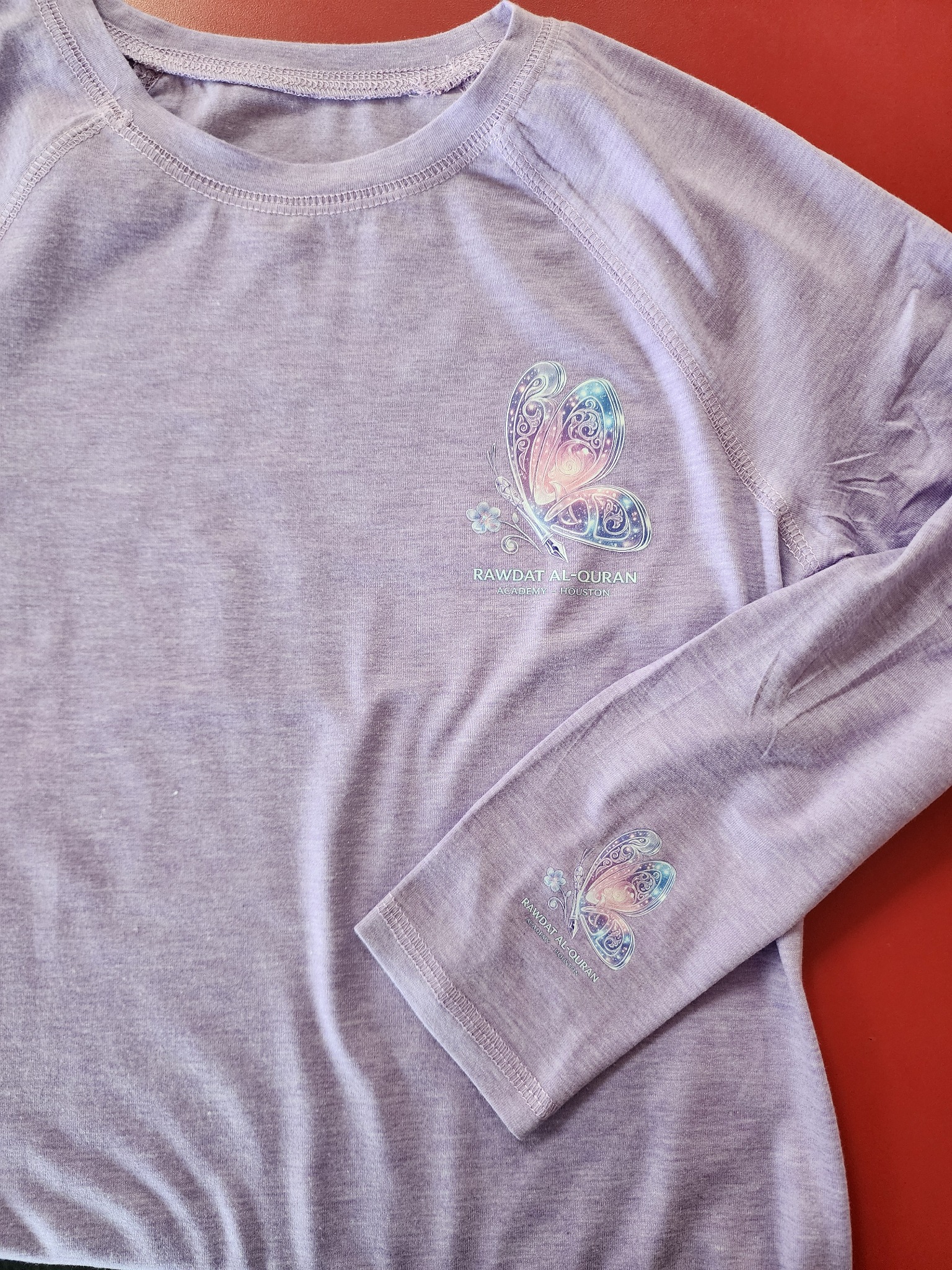 Light purple custom shirt